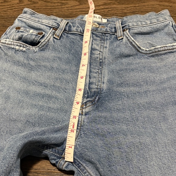 Agolde Light Blue Slim Leg Jeans - Picture 5 of 13